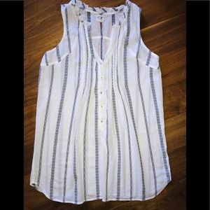 Anthropology dreamy summer Top